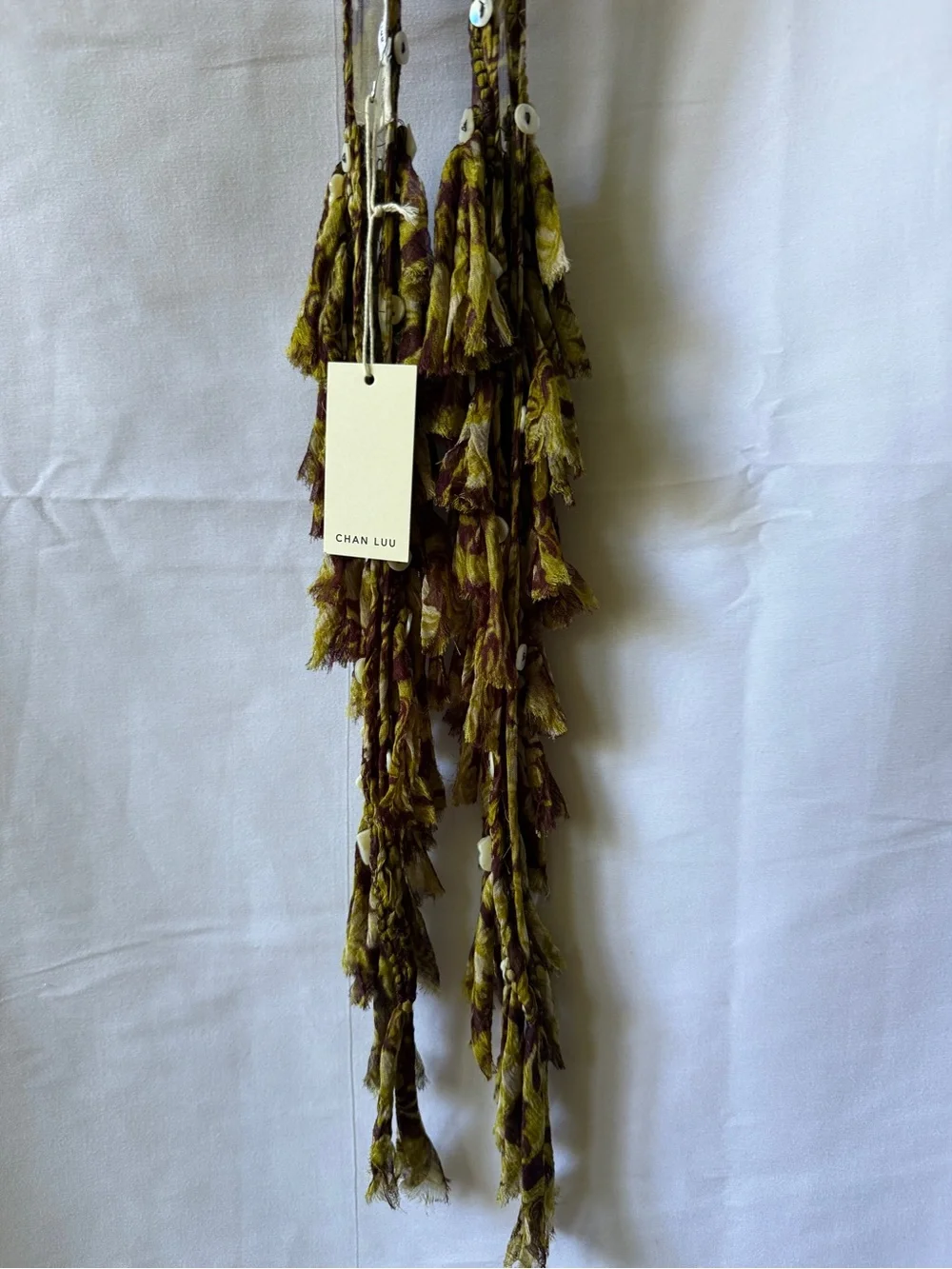 Chan Luu Chiffon Skinny Scarf